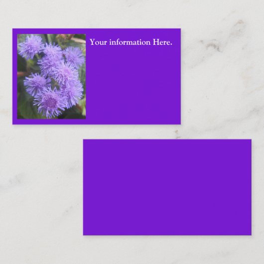 Viscountess Visitekaartje (Voorkant / Achterkant)