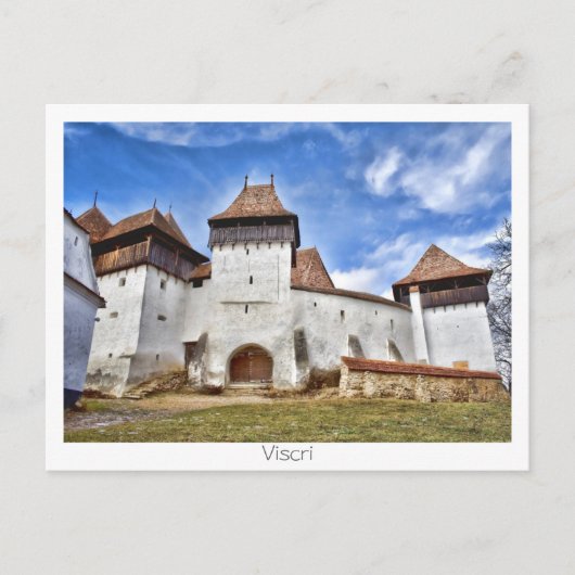 Viscri Fortified Church Briefkaart (Voorkant)