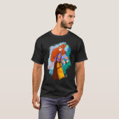 visdame t-shirt (Voorkant volledig)