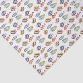 Visdecoupage Tissuepapier, Zeeleven Tissuepapier (Detail)