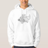 visdeuel hoodie (Voorkant)