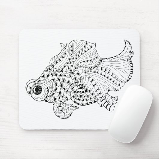 visdeuel muismat (Met muis)