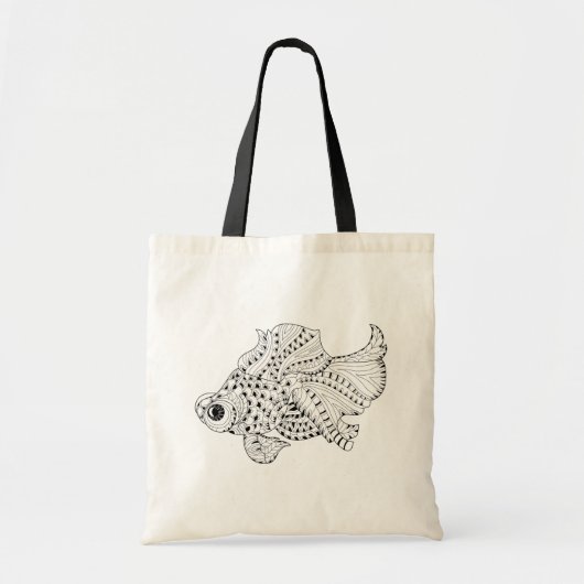 visdeuel tote bag (Voorkant)