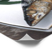 Visdinerposter papier (Matte) Poster (Hoek)