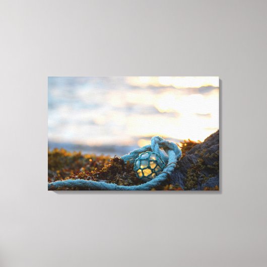 Visdobber en touw decoratie (Voorkant)