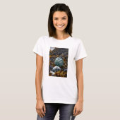 Visdobber in getijdenpoel, Alaska T-shirt (Voorkant volledig)
