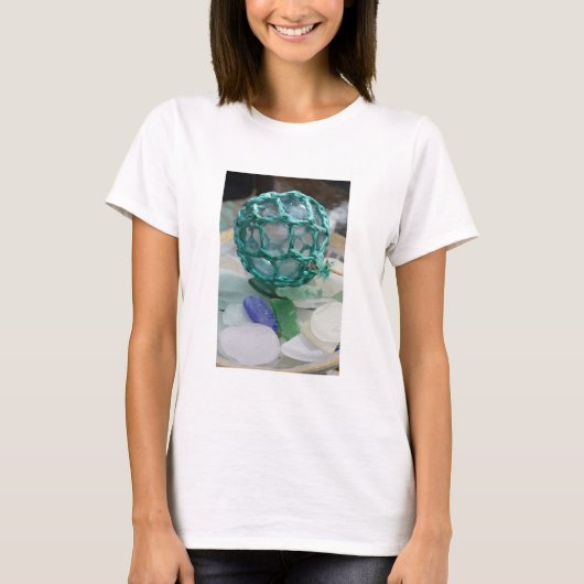 Visdobber op glas, Alaska T-shirt (Voorkant)