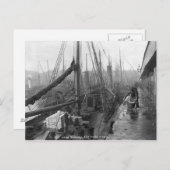 Visdokken, Grimsby, begin 20e eeuw Briefkaart (Voorkant / Achterkant)