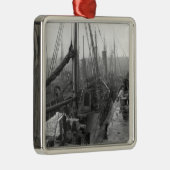 Visdokken, Grimsby, begin 20e eeuw Metalen Ornament (Rechts)