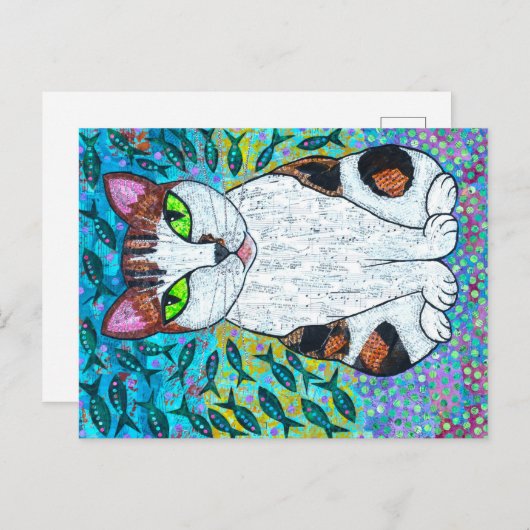 Visdroams Briefkaart (Voorkant / Achterkant)