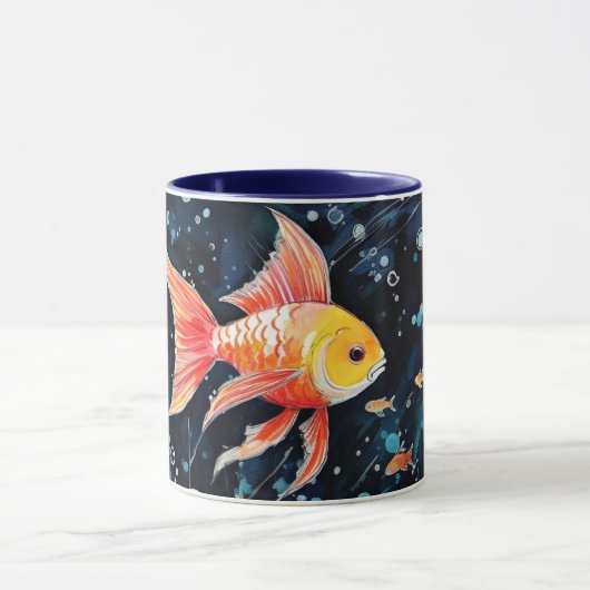 Visdroomland, aquarium perfectie, mok (Midden)