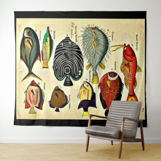 visdruk wandkleed (In Situ (horizontaal))