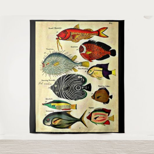 visdruk wandkleed (Voorkant)