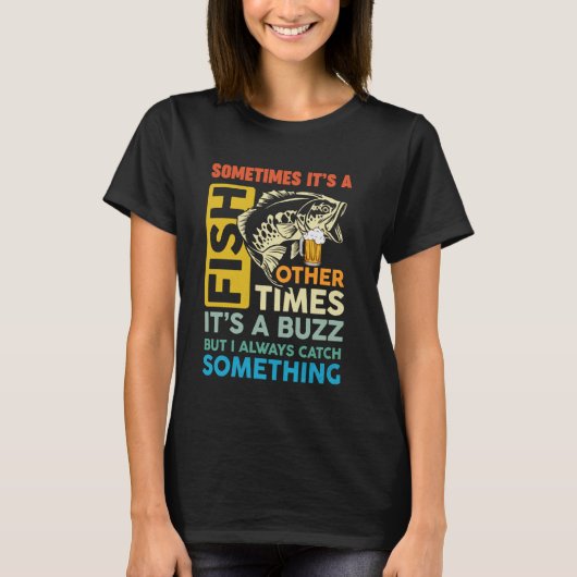 Visenthousiast vangst t-shirt (Voorkant)