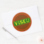Viseu City Pride Emblem – Portuguese Identity Ronde Sticker (Envelop)