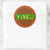 Viseu City Pride Emblem – Portuguese Identity Ronde Sticker (Tas)