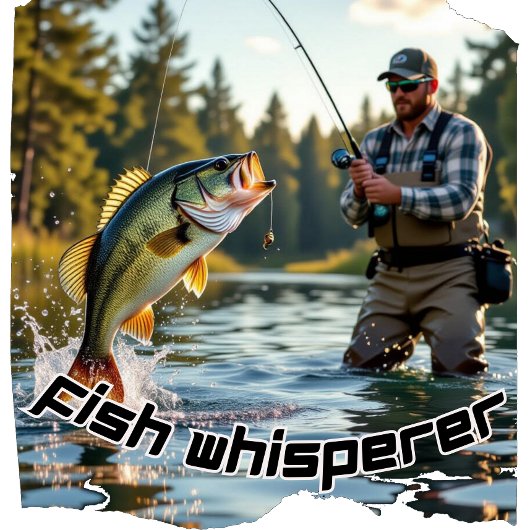  visfluisteraar t-shirt