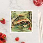 Visforel Vliegen Vissen Camping Lake River Servet (Insitu)