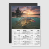 Visfrigokoelkastkalender 2026, Karper / Vis (Voorkant / Achterkant)