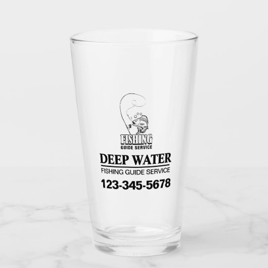 Visgids Service Glas (Voorkant)