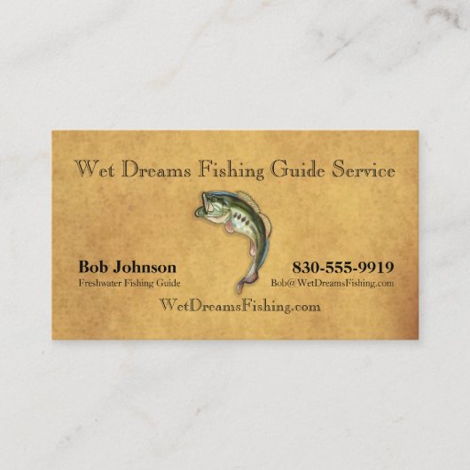 Visgids Service Visitekaartje (Voorkant)