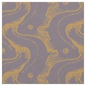 visgolfpatroon van Koloman Moser Stof (Close Up)