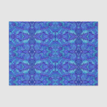 Visgolven Onderwater Bohemian Arabesque Patroon T