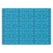 Visgolven Onderwater Bohemian Arabesque Patroon Tafelkleed (Voorkant (Horizontaal))