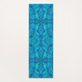 Visgolven Onderwater Bohemian Arabesque Patroon Yogamat (Achterkant)