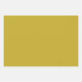 Visgraat Chevron Pattern Goud Inpakpapier Vel (Voorkant 2)