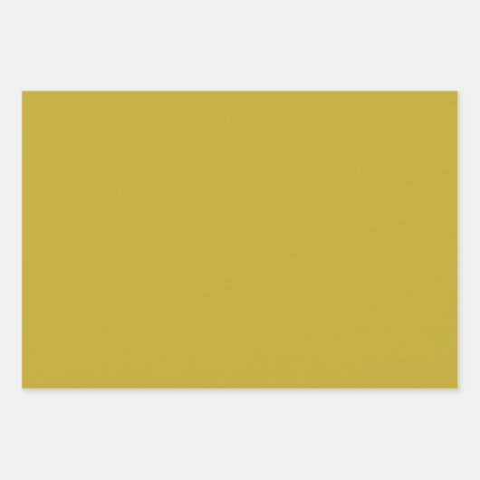 Visgraat Chevron Pattern  Goud Inpakpapier Vel (Voorkant 2)