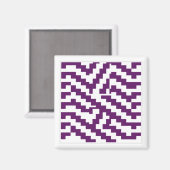 Visgraat Exclamation Mark Magnet! Magneet (Voorkant / Achterkant)