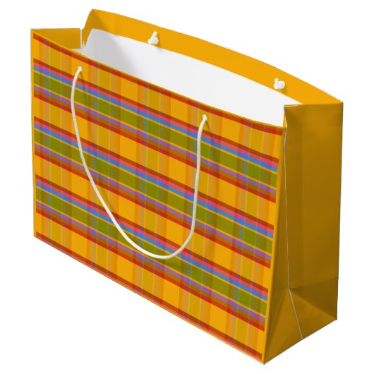 Visgraat Schots FAITT Groot Cadeauzakje (Achterkant Gekanteld)