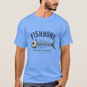 Visgraat Skelet T-shirt