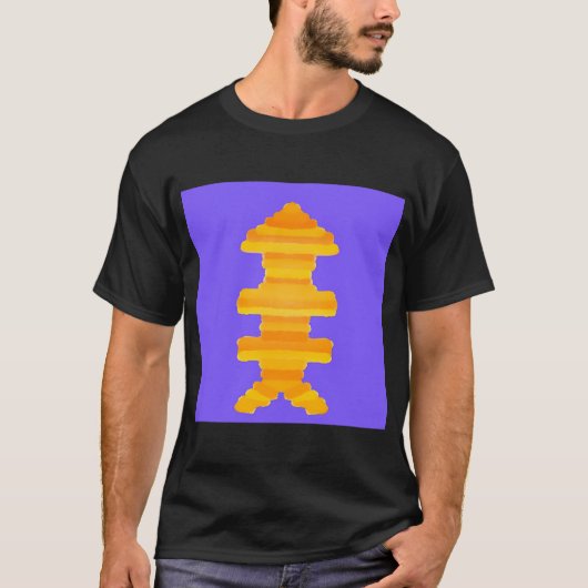 Visgraat T-shirt (Voorkant)