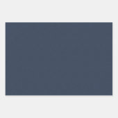 Visgraat tweed eenvoudige klassieke marine Kerstmi Inpakpapier Vel (Voorkant)