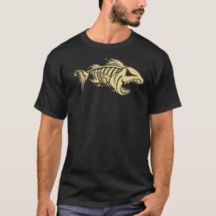 Visgraat van een Beenvis T-shirt
