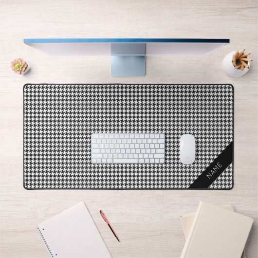 Visgraat Zwart Wit NAAM Classic Preppy Bureaumat (Kantoor 1)