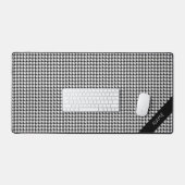 Visgraat Zwart Wit NAAM Classic Preppy Bureaumat (Keyboard & Muis)