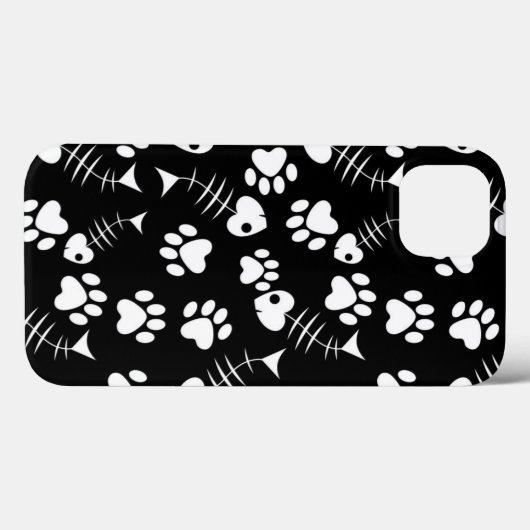 visgraatdruk Case-Mate iPhone case (Achterkant (horizontaal))