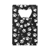 visgraatdruk creditkaart flessenopener (Achterkant)