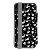 visgraatdruk incipio iPhone portemonnee hoesje (Agenda Achterkant)