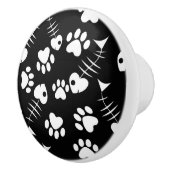 visgraatdruk keramische knop (Rechts)