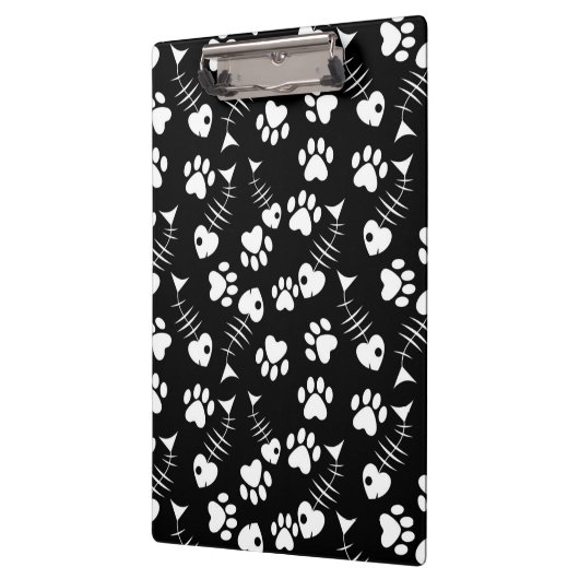 visgraatdruk klembord (Links)