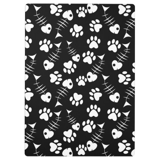 visgraatdruk klembord (Achterkant)