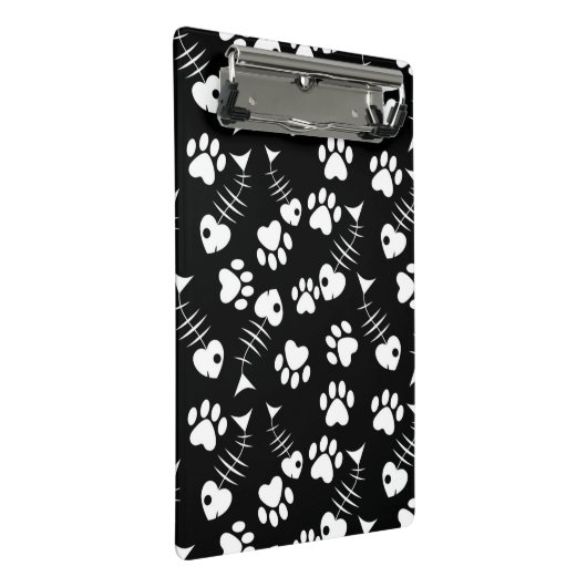 visgraatdruk mini klembord (Schuin)