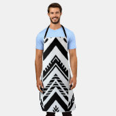 visgraatharmonie schort (Gedragen)