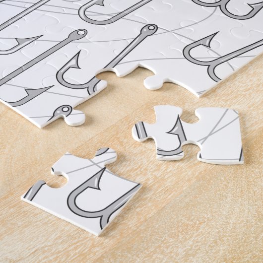  vishaken legpuzzel (Zijkant)