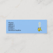 vishandel mini visitekaartje (Achterkant)