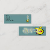 vishandel mini visitekaartje (Voorkant / Achterkant)